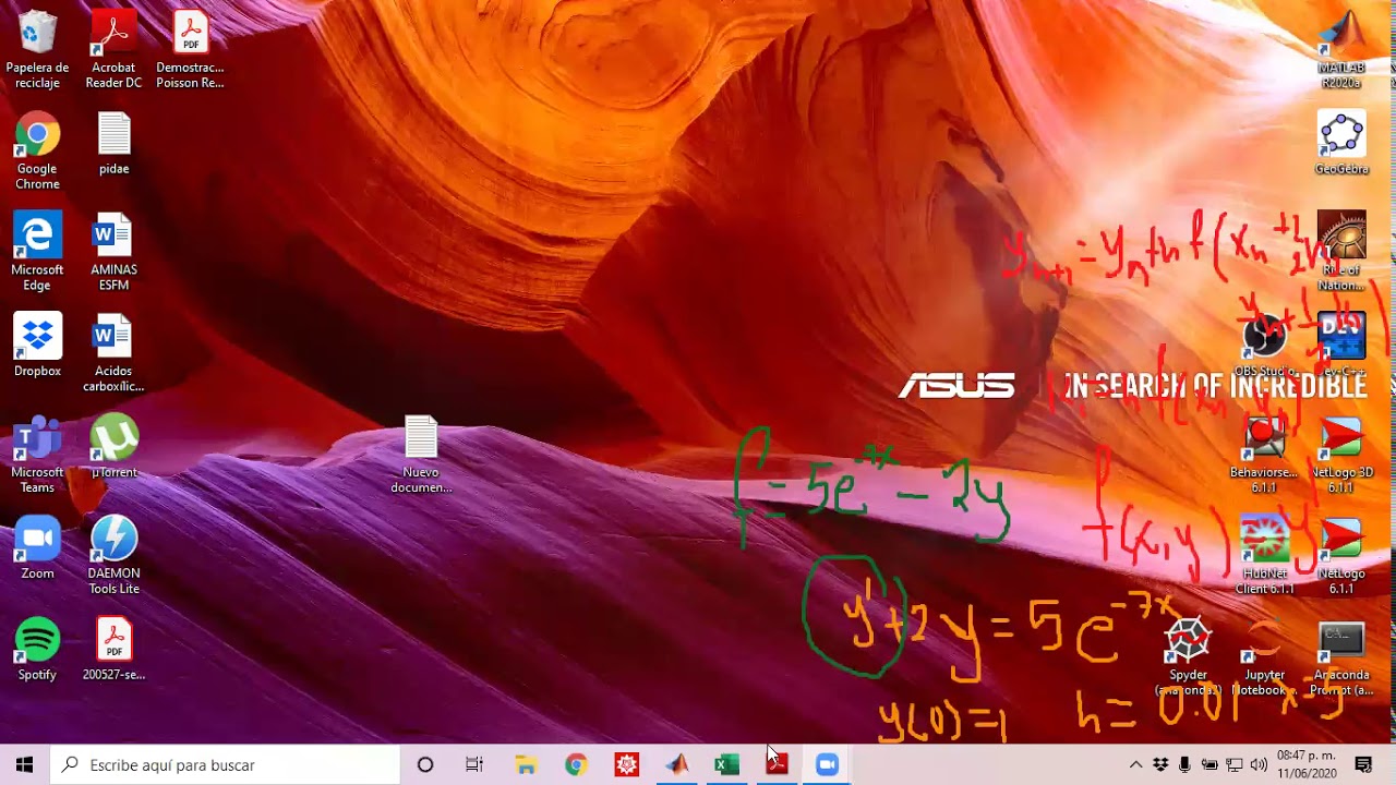 runge kutta segundo orden 20200611 YouTube