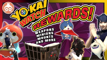 FFXIV | Yo-Kai Watch Event ALL REWARDS!