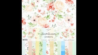 Обзор коллекций бумаги ТМ Summer Studio - Sweet Summer, Shabby Wedding Обзор коллекций бумаги ТМ Summer Studio - Sweet Summer, Shabby Wedding