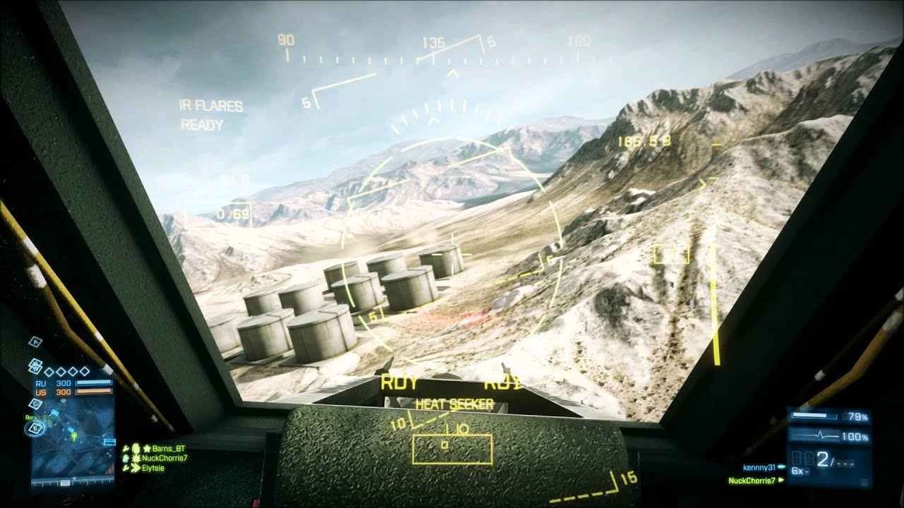 [BF3] Battlefield 3 - Attack Helicopter Kills [MI-28 Havoc]