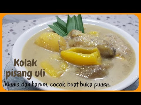Resep Kolak Pisang Uli Gula Merah