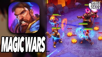 Magic Wars: Army of Chaos Gameplay Walkthrough (iOS, Android)