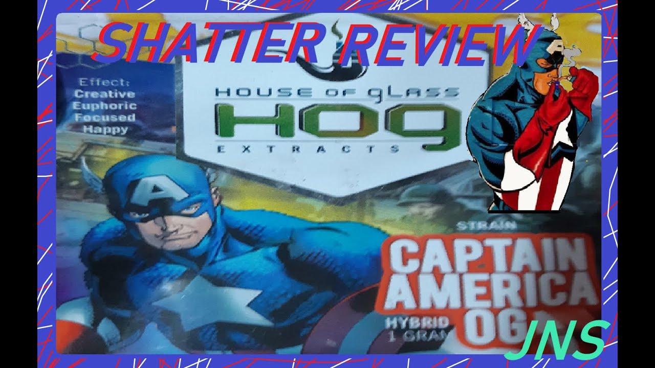 Captain America OG Shatter (Shatter Session)(Shatter Review)