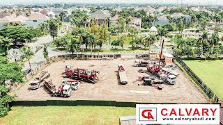 Mobilisasi, Demobilisasi & Pemancangan Tiang Pondasi Hydraulic Static Pile Driver (Jack In Pile)