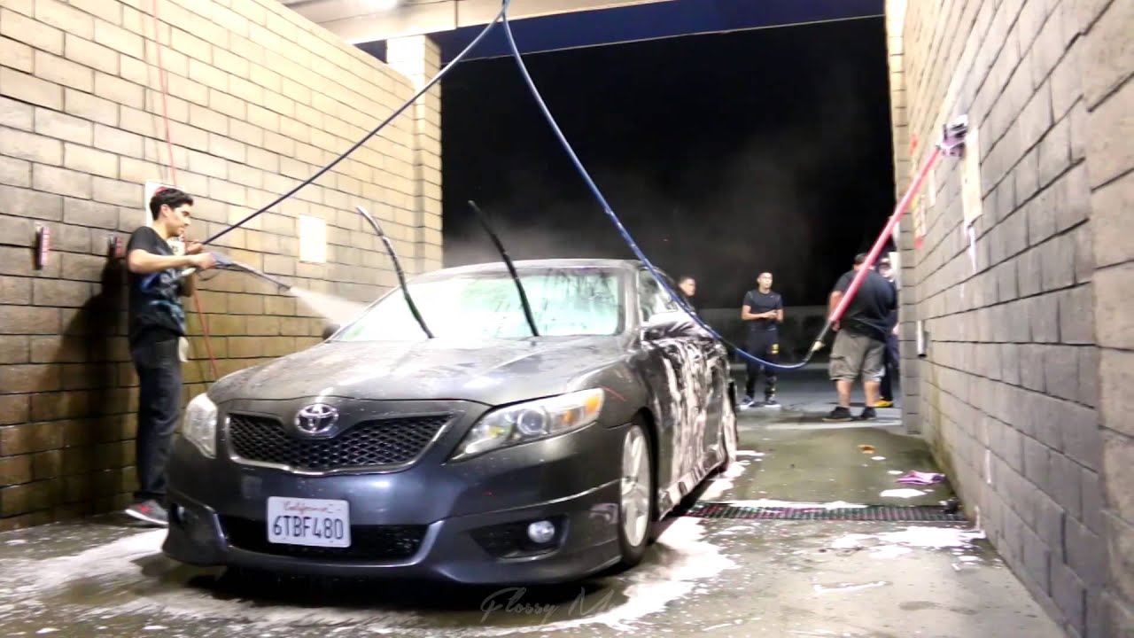 At the Car Wash Bryan's Slammed Camry YouTube
