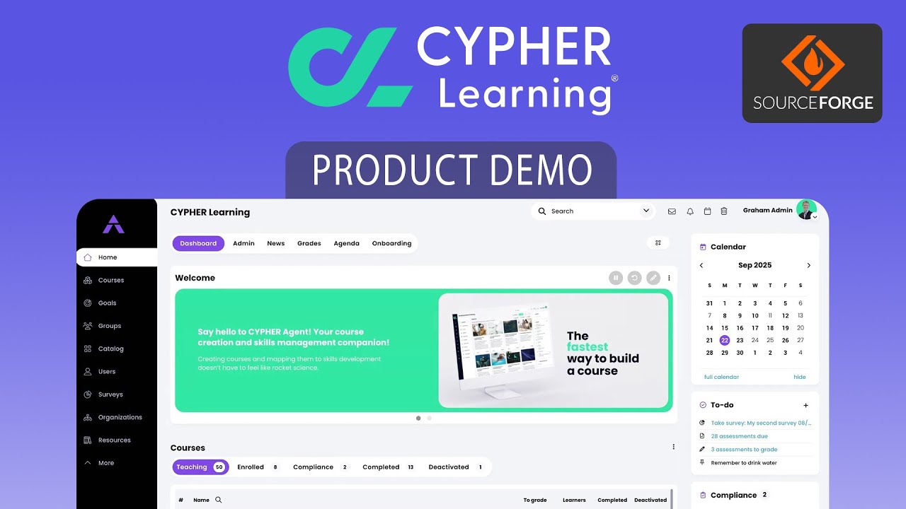 Демонстрация обучающего продукта CYPHER: обучающая платформа на базе искусственного интеллекта