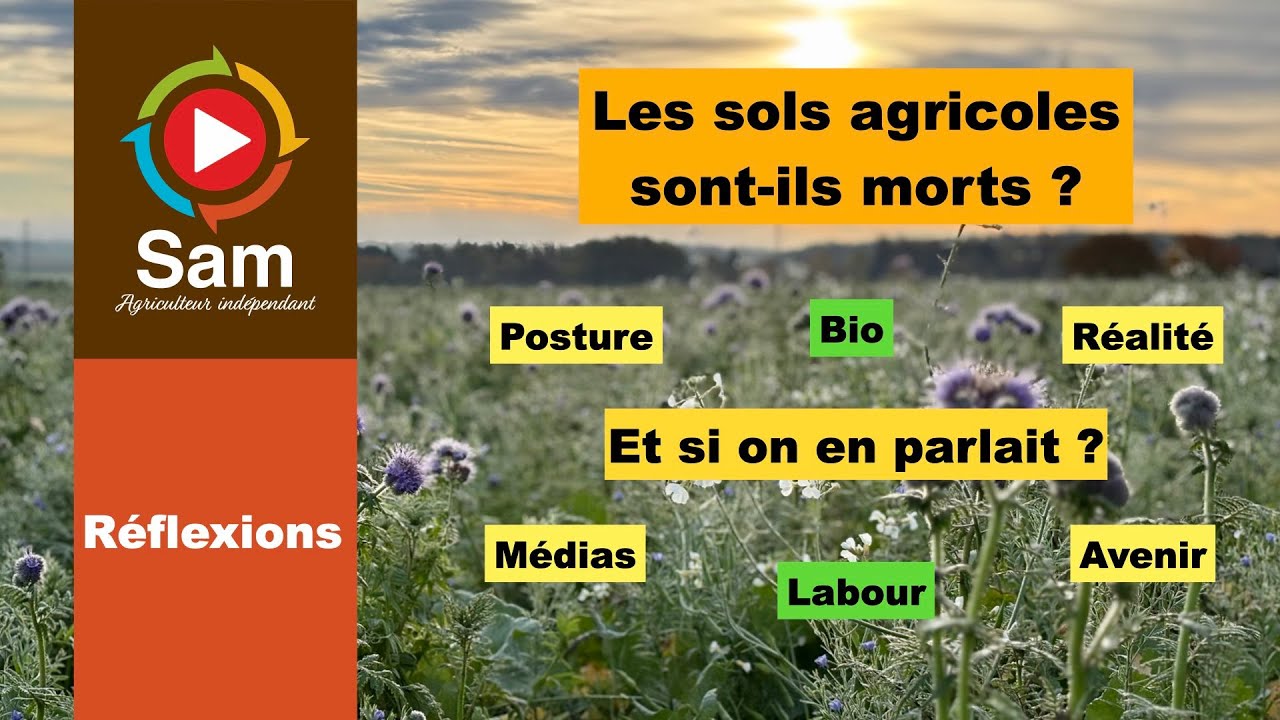 Les sols Français sont ils morts ? Une question qui mérite quelques éclaircissements , non ?