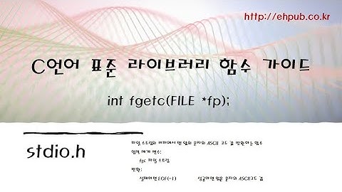 fgetc 함수 -  파일 내용을 라인 번호와 함께 출력