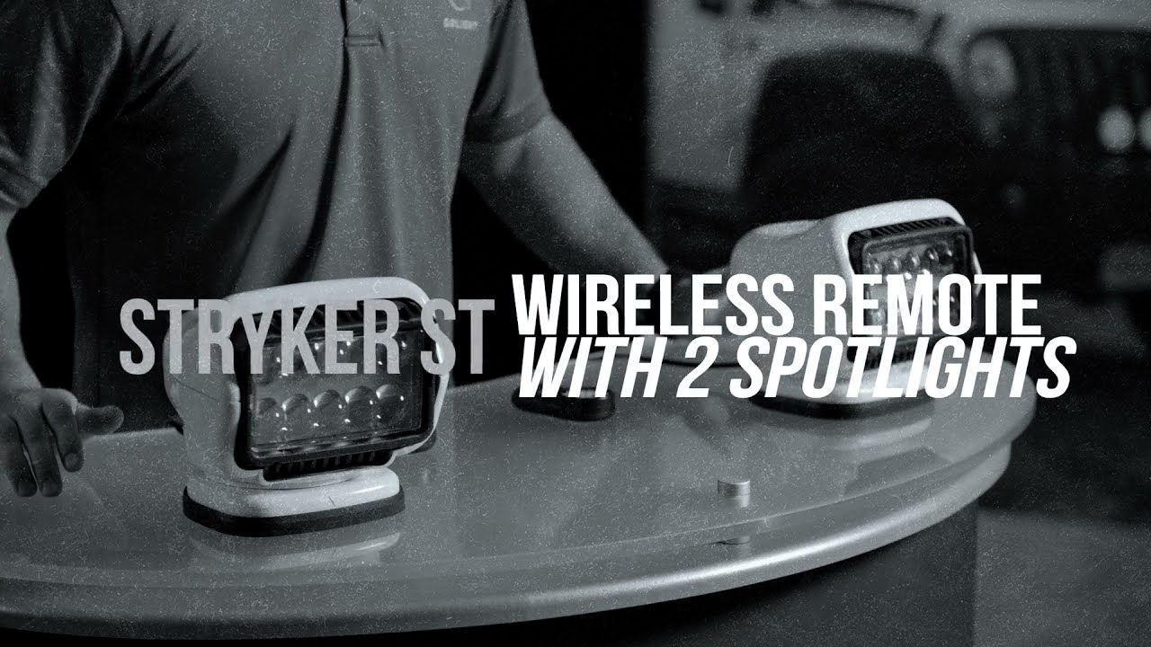 Stryker ST Pairing Remote to Second Light + Operation