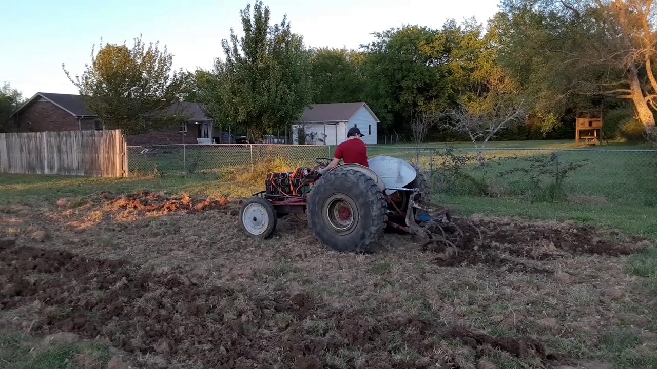 EV Tractor conversion cultivator YouTube