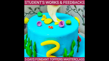 ONLINE FONDANT TOPPERS MASTERCLASS