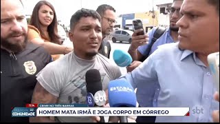 HOMEM É PRESO EM CUIABÁ APÓS COMETER CRIME BRUTAL