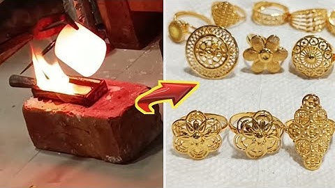 Casting a Gold Ring | Jewelry Casting Process