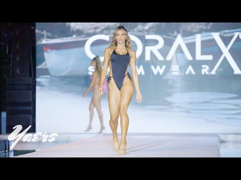 Coral Swimwear Fashion Show - Miami Swim Week 2022 - DCSW - 4K