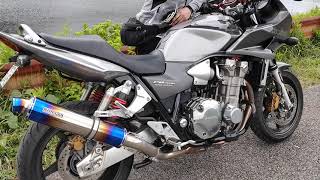 HONDA CB1300 ボルドール　BEAMS（BMS-R）マフラー　排気音　参考動画