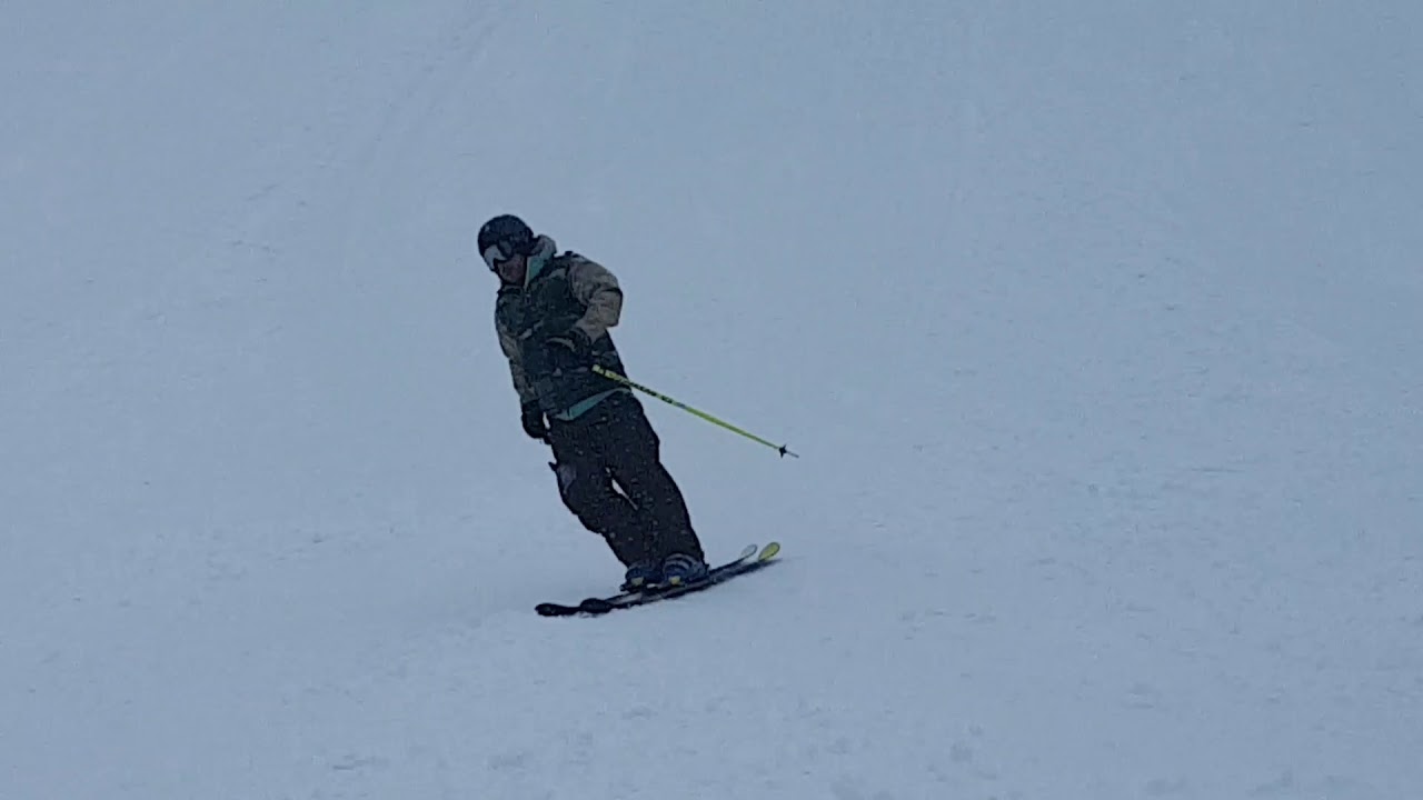 Peter Rosenfeld watched ski acrobatics in La Clusaz, France