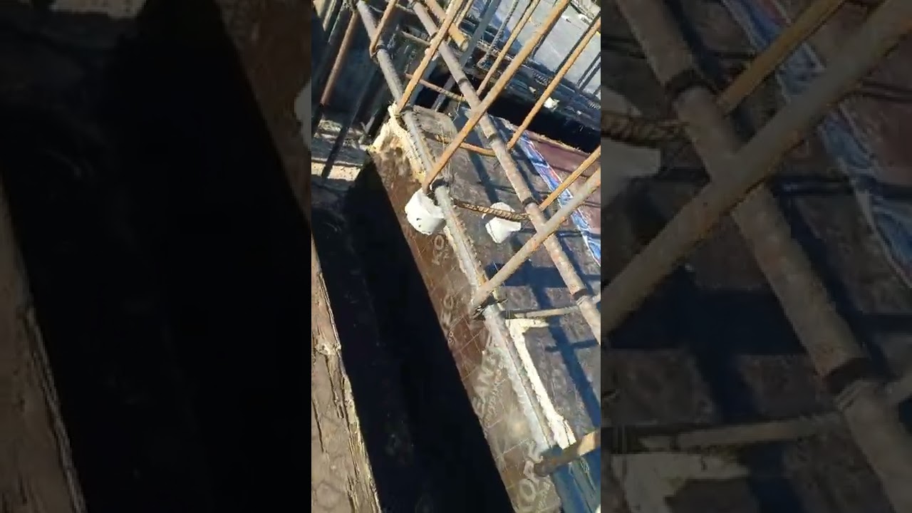 Concrete spacer of beam bottom 