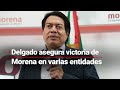 Elecciones2024mx  mario delgado declara ganador a morena en varias entidades de mxico