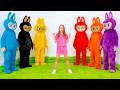 Nastya And Evelyn Learn How To Take Care Of Toys 
