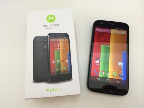 Motorola Moto G Unboxing + Camera & Video Tests