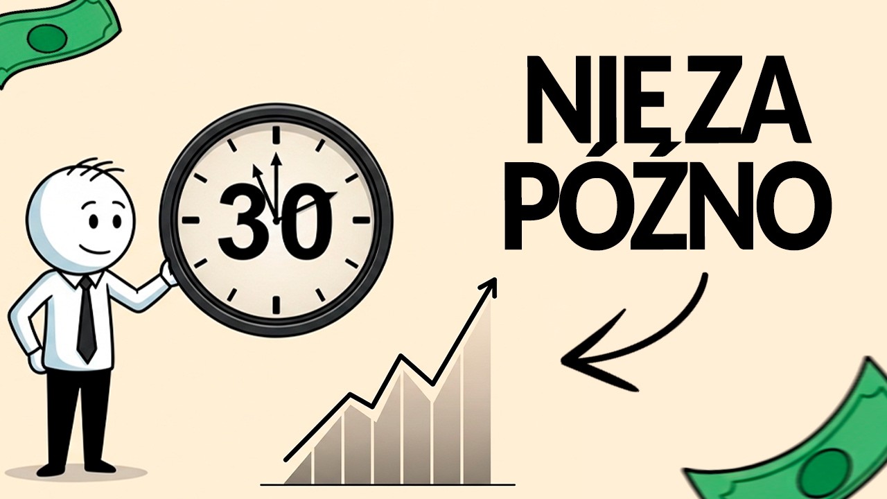 Masz 30 lat i uważasz, że jest już za późno na inwestowanie? Spójrz na matematykę