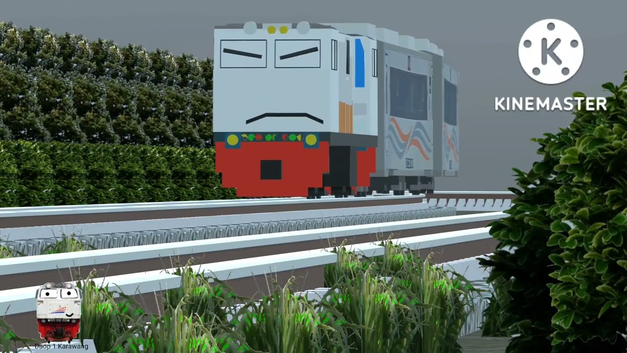 KA Argo parahyangan | nabrak truk pasir