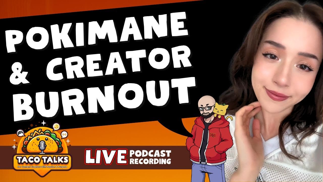 Pokimane & Burnout (A Reality Check for Content Creators)  @pokimane #burnout