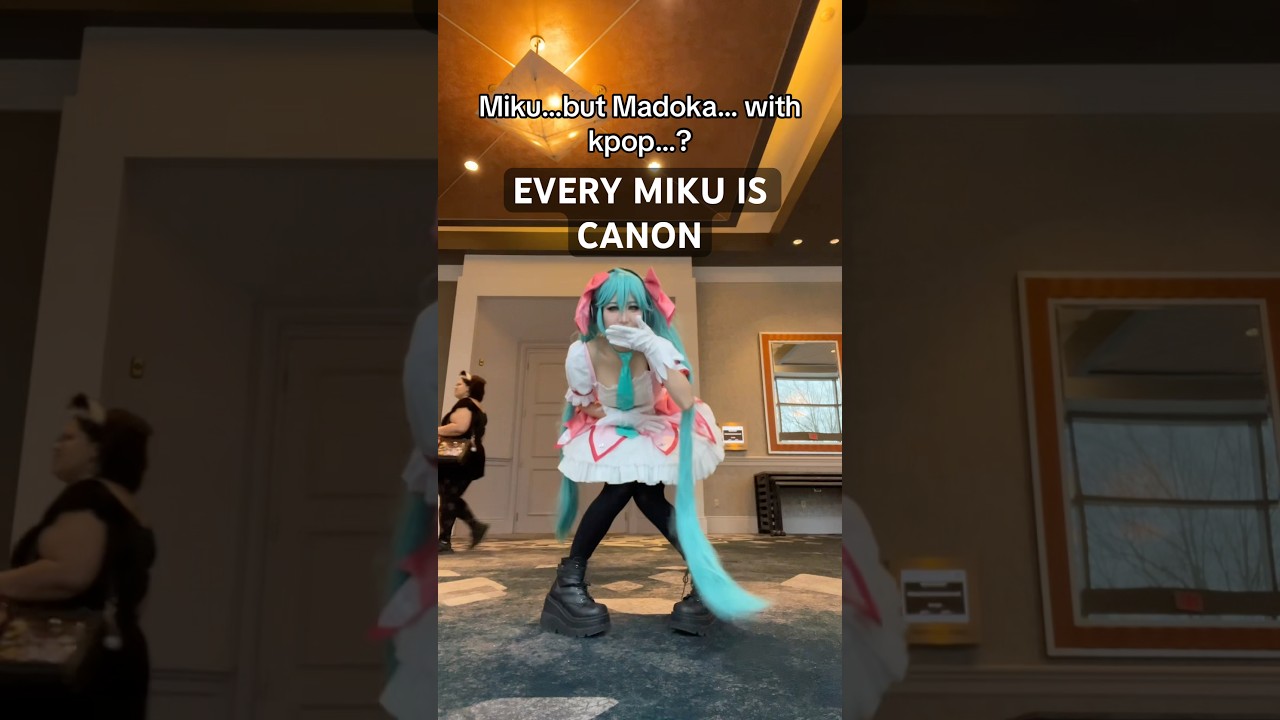 MORE MIKUDOKA #hatsunemiku #cosplay #madokamagica #kpopdance #dance #kpop #leserrafim #fyp