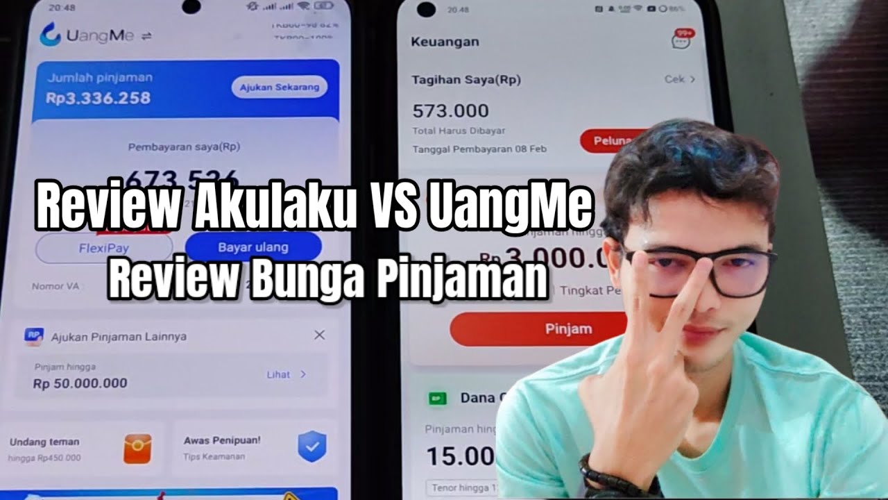 Review Akulaku VS UangMe Terbaru 2025 - Review Bunga Pinjaman