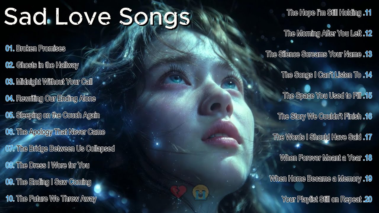 Sad Love Songs Playlist 2026 - Honey Rain | Emotional Breakup Songs for ...