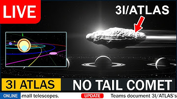 🎅No Tail Comet 3I/ATLAS | R2 SWAN | A6 Lemmon - Live Tracking, News Updates