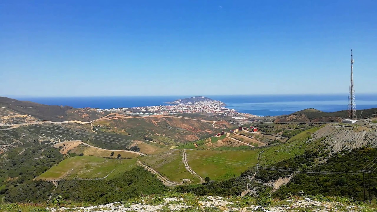 La plus belle vue de la ville de Tanger