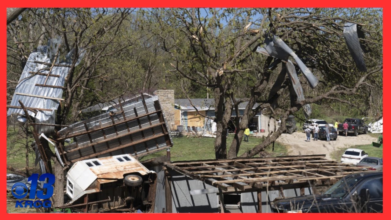 Parts of central US hit by severe storms - YouTube