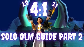 Solo Olm Guide  4:1 And How To Melee Hand  In Depth