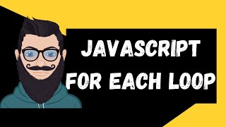 JavaScript For Each Loop | JavaScript Tutorial | NSCODE
