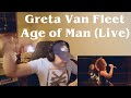 Greta Van Fleet - Age of Man (Live, Red Rocks, Reaction - Amazing!)