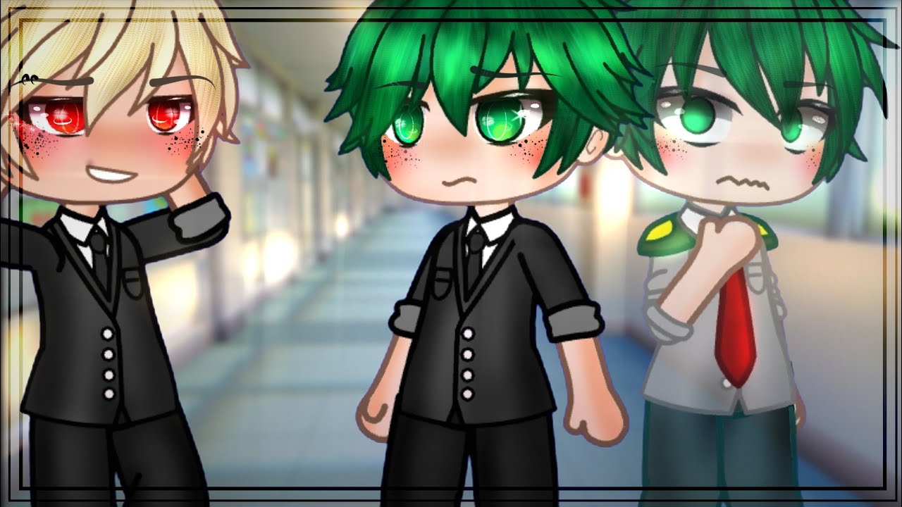 Deku controls his Past Body(^///^)||Bakudeku||bnha/mha||gacha club||bkdk gcmm||Original||new idea