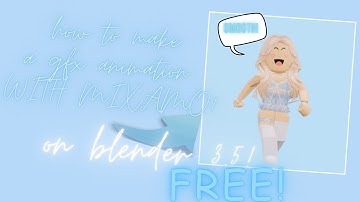 How to make a gfx animation with MIXAMO on blender *3.5*