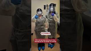 PPE Technique. Week 3. Still Building. 🧤 | Medical Assistant School