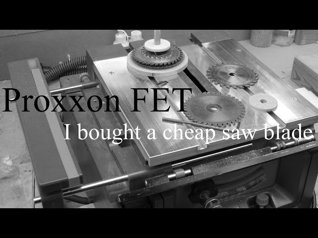 PROXXON - Joe Rotella - Table Saw FET 