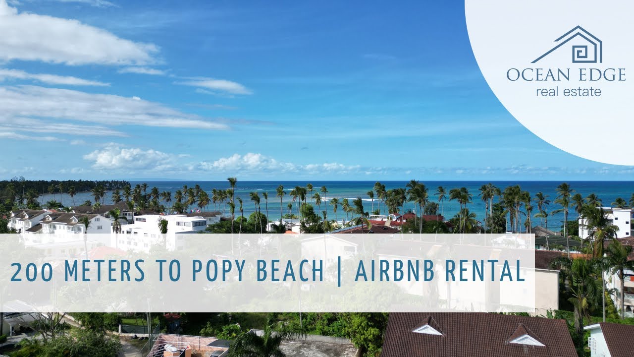 Turnkey 2-bedroom condo 200 meters to Popy Beach | Las Terrenas | Ocean Edge Real Estate