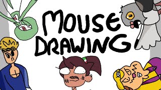 Denshi Draws with a Mouse