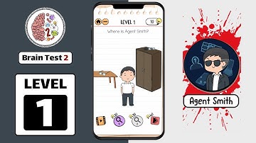 Brain Test 2 Level 1 Agent Smith Walkthrough or Answer