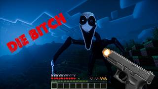 Twixxels Stalker Mod, but I brought a GUN #horror #minecraft #stalker #twixxelstalker #mod #twixxel