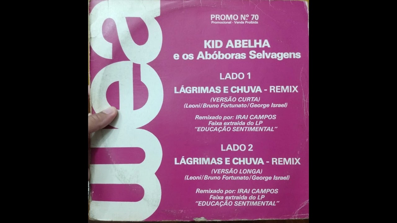 Kid Abelha E Os Aboboras Selvagens - Lagrimas E Chuva (Remix) (Versão Longa) 