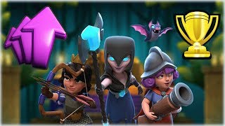 HABEIS LEIDO BIEN.. SUBIDA DE COPAS EN CLASH ROYALE CON LOS MAZOS DE LOS TOP MUNDIALES - WithZack