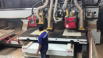 LIHWOEI wood working CNC machinery TWIN TABLE FOR 1600X2400 WORKING AREA-4