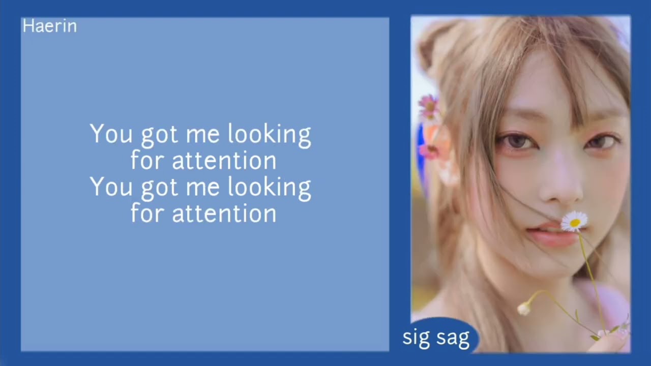 New Jeans Attention Easy Lyrics YouTube