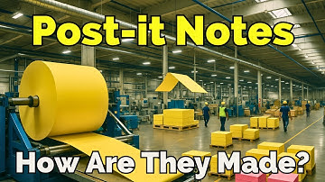How Post-it Notes Are Made – The $4 Billion Accidental Invention | THE MAKING