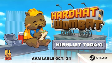 Hardhat Wombat Release Date Trailer